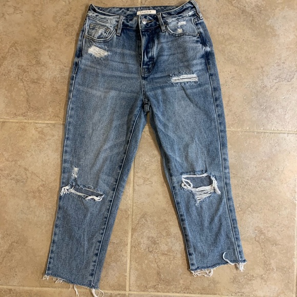 Women Pacsun Mom denim jean SZ 25 - Picture 2 of 3